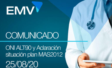 Comunicado ONI ALT90 y Aclaración situación plan MAS2012