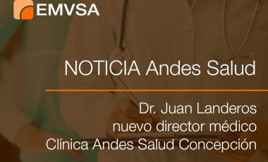 Dr. Juan Landeros, nuevo director médico Clínica Andes Salud Concepción