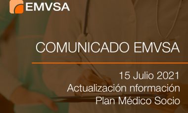 Actualiza información Plan Médico Socio